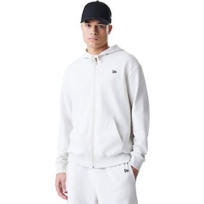 New Era Premium Essential Fz Hoody Wit S male New Era Premium Essential Fz Hoody Wit S male