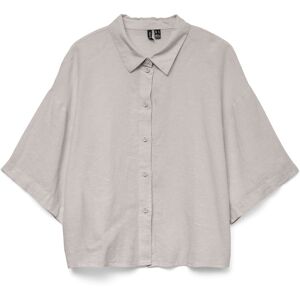 Vero Moda Linn Blouse Grijs M female Vero Moda Linn Blouse Grijs M female