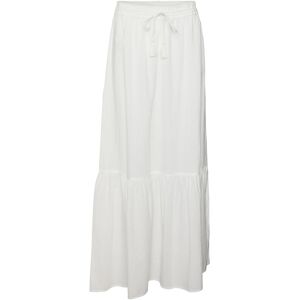 Vero Moda Pretty Maxi Rok Wit S female Vero Moda Pretty Maxi Rok Wit S female