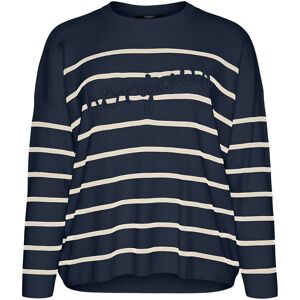 Vero Moda Maria Bonjour Pullover Zwart M female Vero Moda Maria Bonjour Pullover Zwart M female