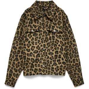 Vero Moda Kayla Leo Shacket Zwart S female Vero Moda Kayla Leo Shacket Zwart S female