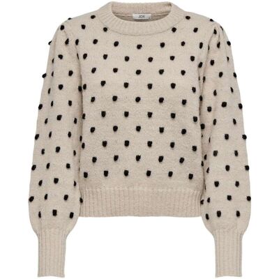 Jacqueline De Yong Sigrid Longsleeve Pullover Knit Grijs M female Jacqueline De Yong Sigrid Longsleeve Pullover Knit Grijs M female