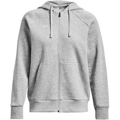 Under Armour Rival Fleece Full-zip Hoodie Grijs XS female Under Armour Rival Fleece Full-zip Hoodie Grijs XS female