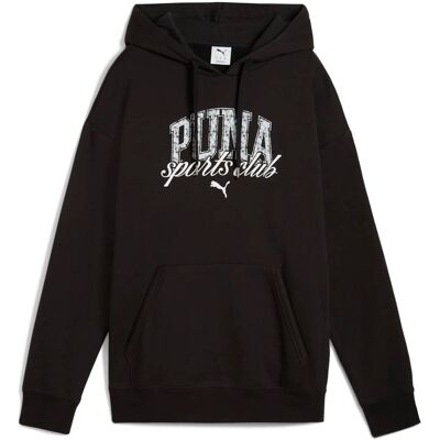 Puma Class Relaxed Hoodie Zwart XL female Puma Class Relaxed Hoodie Zwart XL female