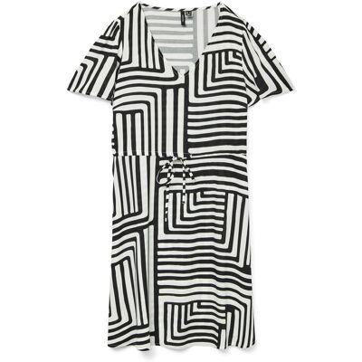Vero Moda Easy Joy Jurk Zwart M female Vero Moda Easy Joy Jurk Zwart M female