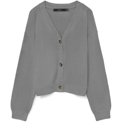 Vero Moda Saba Full Needle Cardigan Grijs S female Vero Moda Saba Full Needle Cardigan Grijs S female