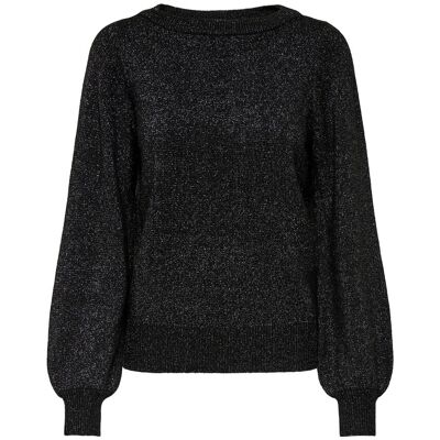 Jacqueline De Yong Rue Glitter Pullover Zwart M female Jacqueline De Yong Rue Glitter Pullover Zwart M female