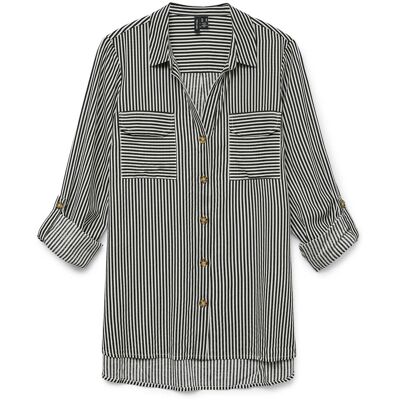 Vero Moda Bumpy Overhemd Groen XS female Vero Moda Bumpy Overhemd Groen XS female