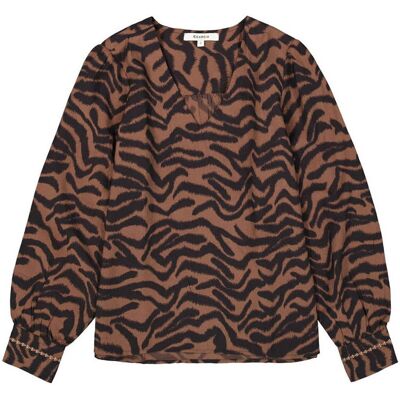 Garcia Ladies Shirt Longsleeve Zwart XS female Garcia Ladies Shirt Longsleeve Zwart XS female