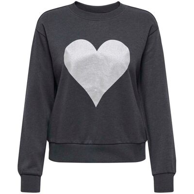 Jacqueline De Yong Paris Sweater Grijs S female Jacqueline De Yong Paris Sweater Grijs S female