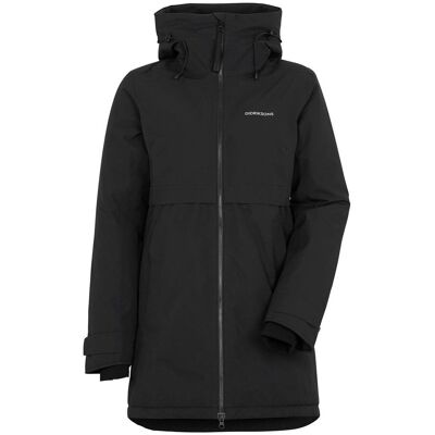 Didriksons Helle Parka 6 Zwart 38 female Didriksons Helle Parka 6 Zwart 38 female