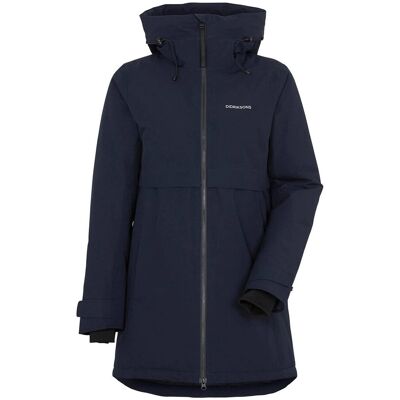 Didriksons Helle Parka 6 Midnight-Blauw 44 female Didriksons Helle Parka 6 Midnight-Blauw 44 female