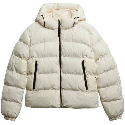 Superdry Sports Puffer Bomberjack Off-White 44 female Superdry Sports Puffer Bomberjack Off-White 44 female