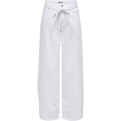 Only Onlgianna Mw Straight Jeans Dames Wit 28/"30 female Only Onlgianna Mw Straight Jeans Dames Wit 28/"30 female
