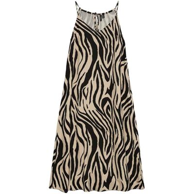 Vero Moda Jesmilo Midi-jurk Grijs XXL female Vero Moda Jesmilo Midi-jurk Grijs XXL female