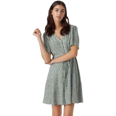Vero Moda Alba Jurk Groen XS female Vero Moda Alba Jurk Groen XS female