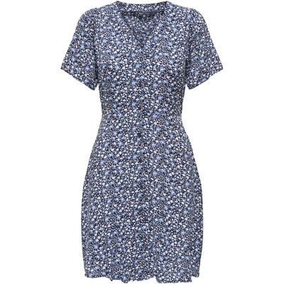 Only Onlevida Short Dress Midnight-Blauw M female Only Onlevida Short Dress Midnight-Blauw M female