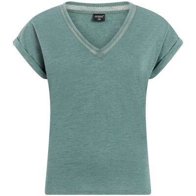 Protest Prtmondaysi T-shirt Dames Groen 40 female Protest Prtmondaysi T-shirt Dames Groen 40 female