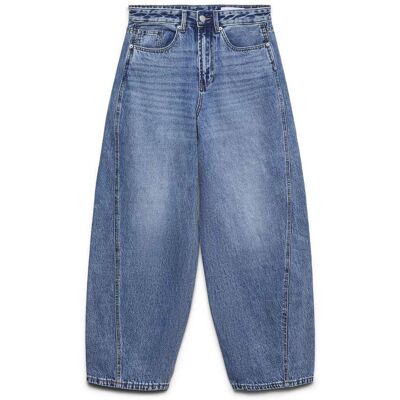 Vero Moda Zoe Medium Rise Barrel Jeans Blauw 29/"32 female Vero Moda Zoe Medium Rise Barrel Jeans Blauw 29/"32 female
