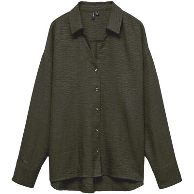 Vero Moda Melaney Queeny Blouse Donker-Groen XL female Vero Moda Melaney Queeny Blouse Donker-Groen XL female