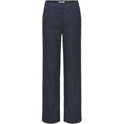 Only Aline Hw Straight Pinstripe Pant Midnight-Blauw 38/"32 female Only Aline Hw Straight Pinstripe Pant Midnight-Blauw 38/"32 female