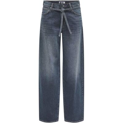 Only Gianna Mw Straight Jeans Blauw 26/"30 female Only Gianna Mw Straight Jeans Blauw 26/"30 female