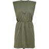 Only Onljen Life S/l Shoulder Dress Jrs Groen L female