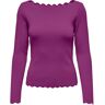 Only Sandy Ls Detail Boatneck Knit Onbekend L female