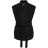 Only Isabella Teddy Waistcoat Zwart M female