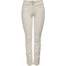 Only Alicia Regular Straight Denim Ecru 27/"32 female