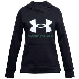 Under Armour Rival Fleece Logo Hoodie Junior Zwart 146/158 girls Under Armour Rival Fleece Logo Hoodie Junior Zwart 146/158 girls