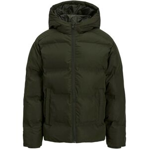 Jack&Jones Kids Soho Puffer Hood Jr Donker-Groen 140 boys Jack&Jones Kids Soho Puffer Hood Jr Donker-Groen 140 boys