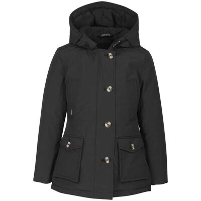 Airforce 4 Pocket Parka Kids Zwart 140 girls Airforce 4 Pocket Parka Kids Zwart 140 girls