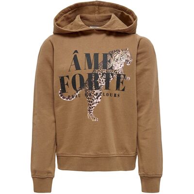 Only Kids Rebelle Hood Junior Bruin 158/164 girls Only Kids Rebelle Hood Junior Bruin 158/164 girls