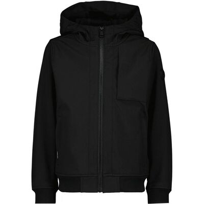 Airforce Softshell Jacket Chestpocket Kids Zwart 152 boys Airforce Softshell Jacket Chestpocket Kids Zwart 152 boys