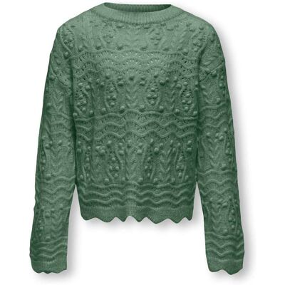 Only Kids Genova O-neck Structure Groen 158/164 girls Only Kids Genova O-neck Structure Groen 158/164 girls