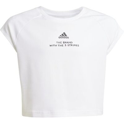 adidas - Kids - Street Jam Short T-Shirt Kids - Wit adidas - Kids - Street Jam Short T-Shirt Kids - Wit