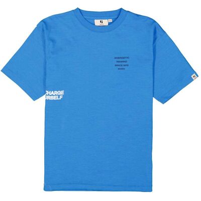 Garcia T-shirt Jongens Blauw 164/170 boys Garcia T-shirt Jongens Blauw 164/170 boys