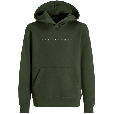 Jack & Jones Kids Star Sweat Hood Kids Groen 140 boys Jack & Jones Kids Star Sweat Hood Kids Groen 140 boys
