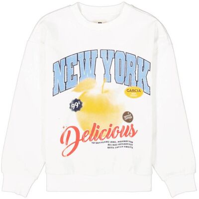 Garcia Hoodie Kids Off-White 140/146 girls Garcia Hoodie Kids Off-White 140/146 girls
