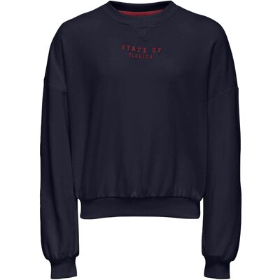 Only Kids Sally V-neck Sweater Midnight-Blauw 122/128 girls Only Kids Sally V-neck Sweater Midnight-Blauw 122/128 girls