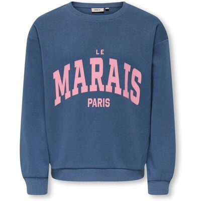 Only Kids Marisa Sweater Indigo 122/128 girls Only Kids Marisa Sweater Indigo 122/128 girls