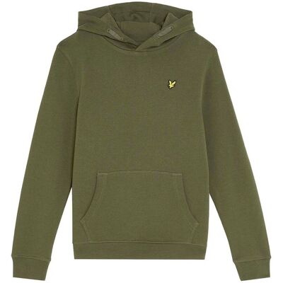Lyle & Scott Pullover Hoodie Kids Donker-Groen 10/11 boys Lyle & Scott Pullover Hoodie Kids Donker-Groen 10/11 boys