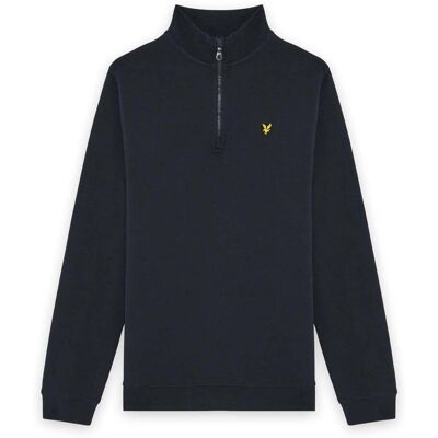 Lyle & Scott Quarter Zip Pullover Kids Marine 14/15 boys Lyle & Scott Quarter Zip Pullover Kids Marine 14/15 boys