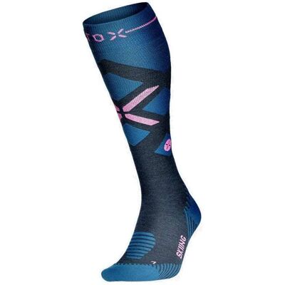 Stox Merino Skiing Socks Dames Petrol W1 female Stox Merino Skiing Socks Dames Petrol W1 female