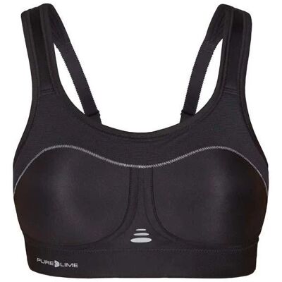Pure Lime Compressie Sportbeha Zwart 75E female Pure Lime Compressie Sportbeha Zwart 75E female