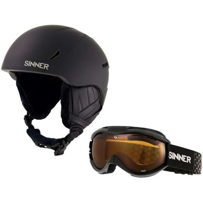 Sinner Combi-pack Crest + Toxic Zwart 61> unisex Sinner Combi-pack Crest + Toxic Zwart 61> unisex
