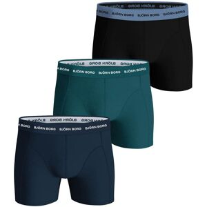 Bjorn borg Björn Borg Cotton Stretch Boxer 3-pack Zwart S male Bjorn borg Björn Borg Cotton Stretch Boxer 3-pack Zwart S male