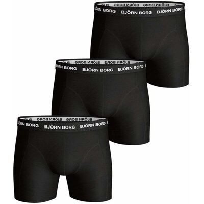 Bjorn borg Björn Borg Seasonal Solid Sammy Shorts Zwart XL male Bjorn borg Björn Borg Seasonal Solid Sammy Shorts Zwart XL male