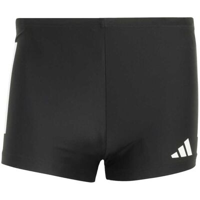 Adidas 3-stripes Bold Swim Boxer Zwart 6 male Adidas 3-stripes Bold Swim Boxer Zwart 6 male
